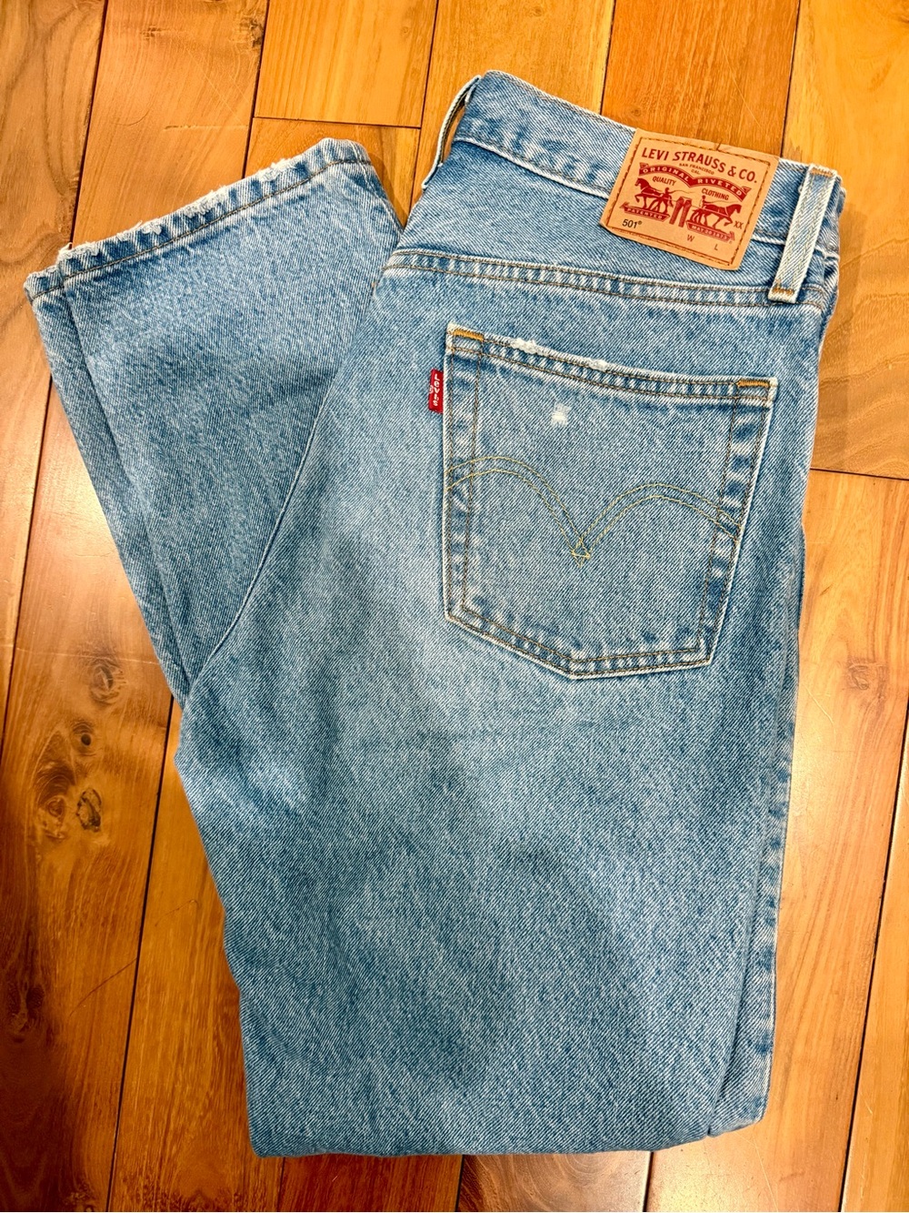 Levi's 501 Straight Leg Jeans